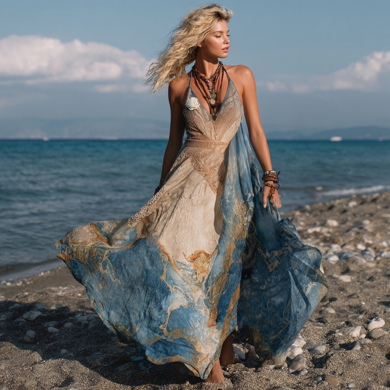 Vestido de estilo vintage atemporal