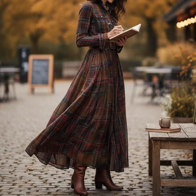 Vestido de estilo vintage atemporal
