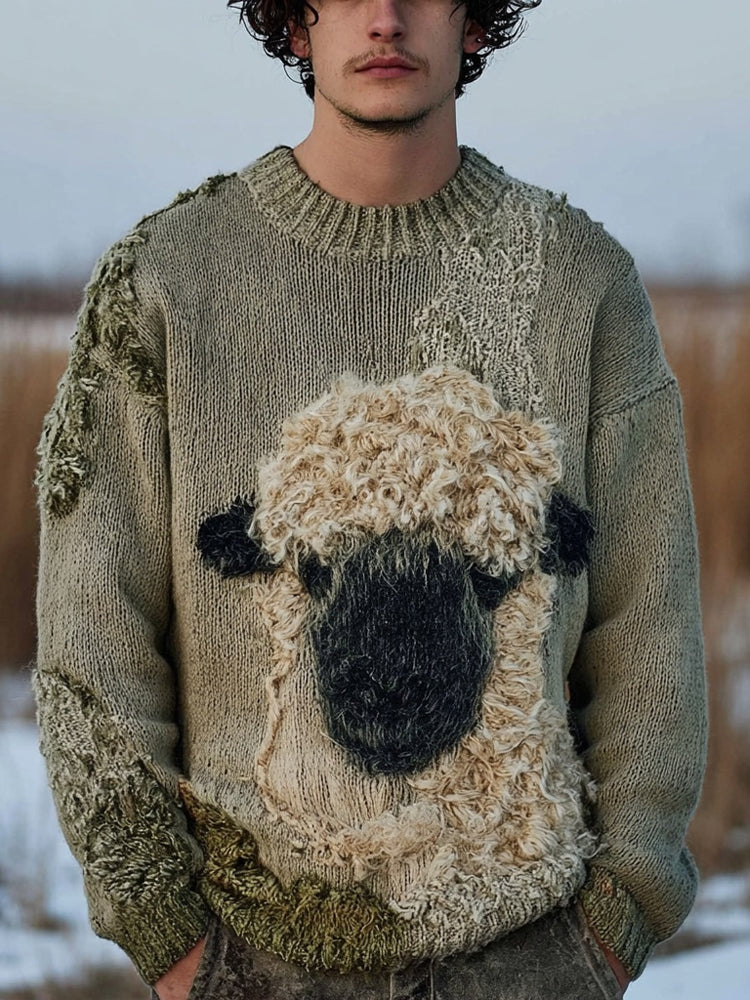 Suéter de estilo vintage atemporal