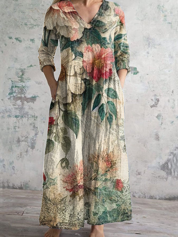 Vestido de inspiración vintage