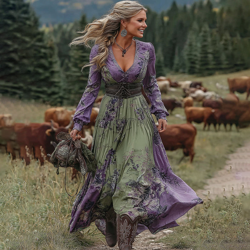 Vestido vintage clásico