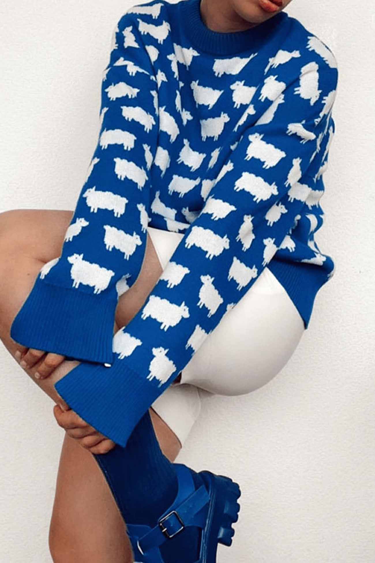 Suéter de diseño clásico