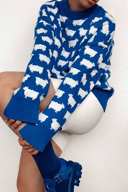 Suéter de diseño clásico