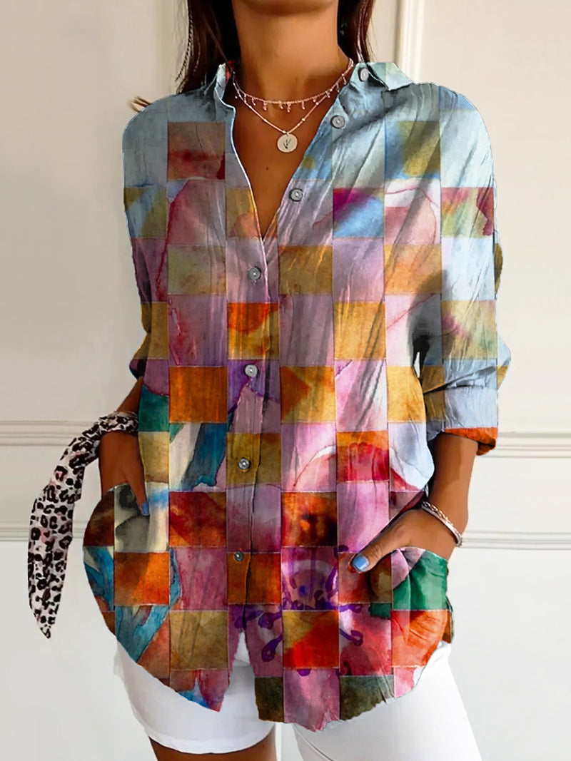 Camisa bellamente confeccionado