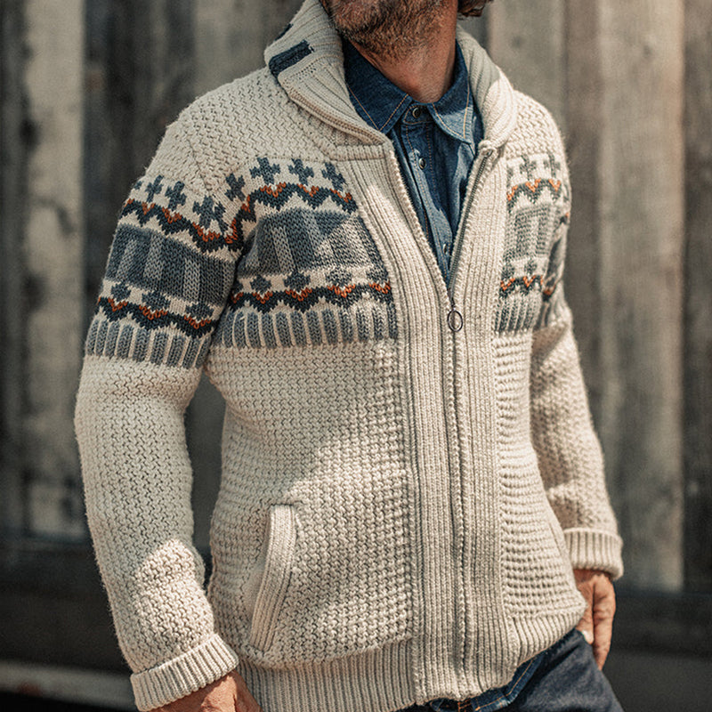 Cárdigan de estilo vintage atemporal