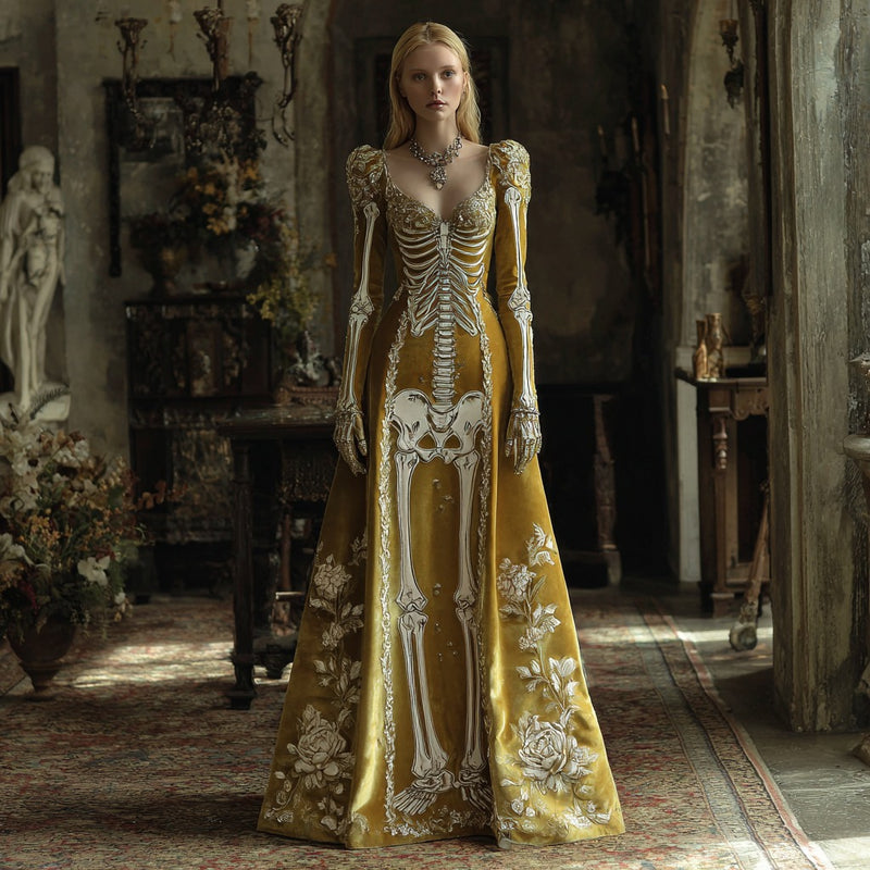 Vestido de inspiración vintage