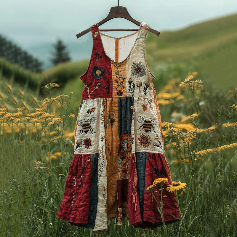 Vestido de inspiración vintage