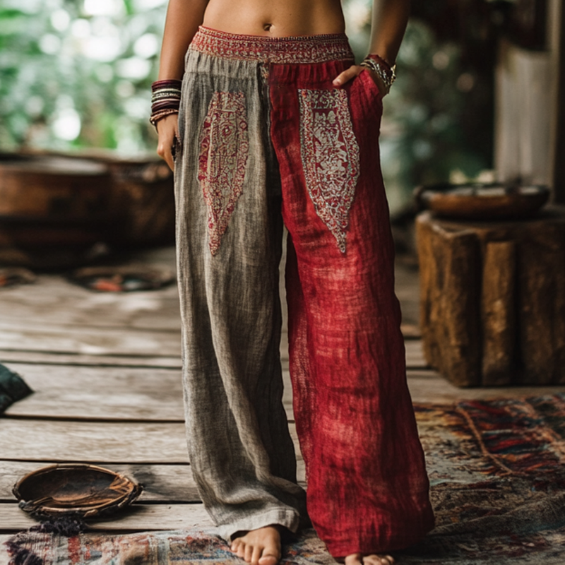 Pantalones de diseño cuidado