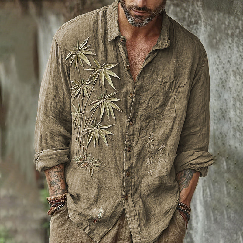 Camisa de estilo vintage atemporal