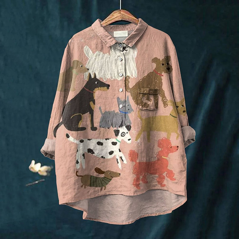 Camisa de estilo vintage atemporal
