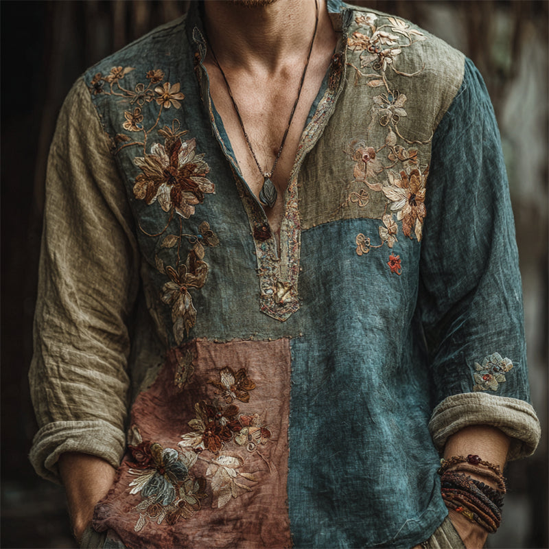 Camisa de inspiración vintage