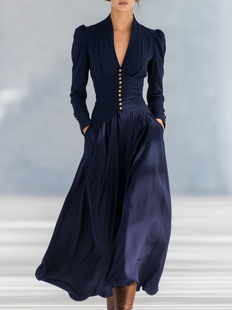 Vestido de diseño clásico