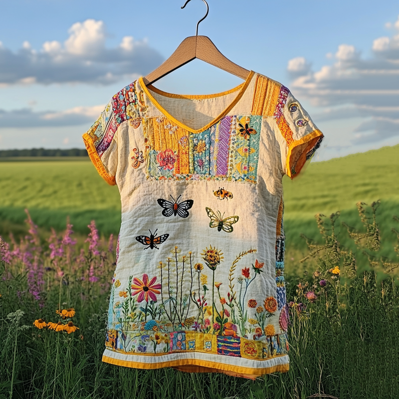 Camiseta bellamente confeccionado