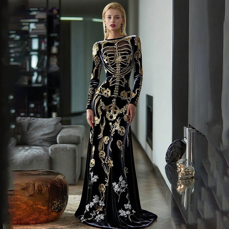 Vestido de diseño cuidado