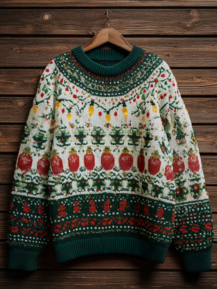 Suéter de estilo vintage atemporal