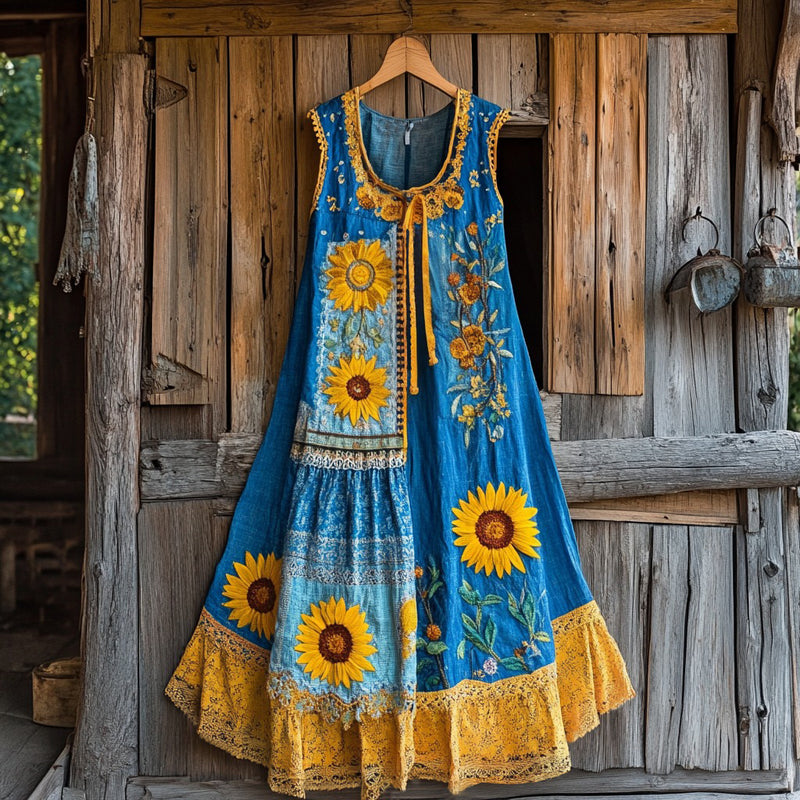 Vestido de inspiración vintage