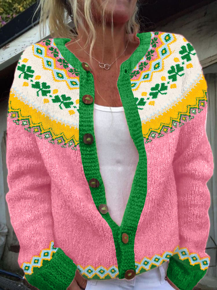 Cárdigan de diseño clásico