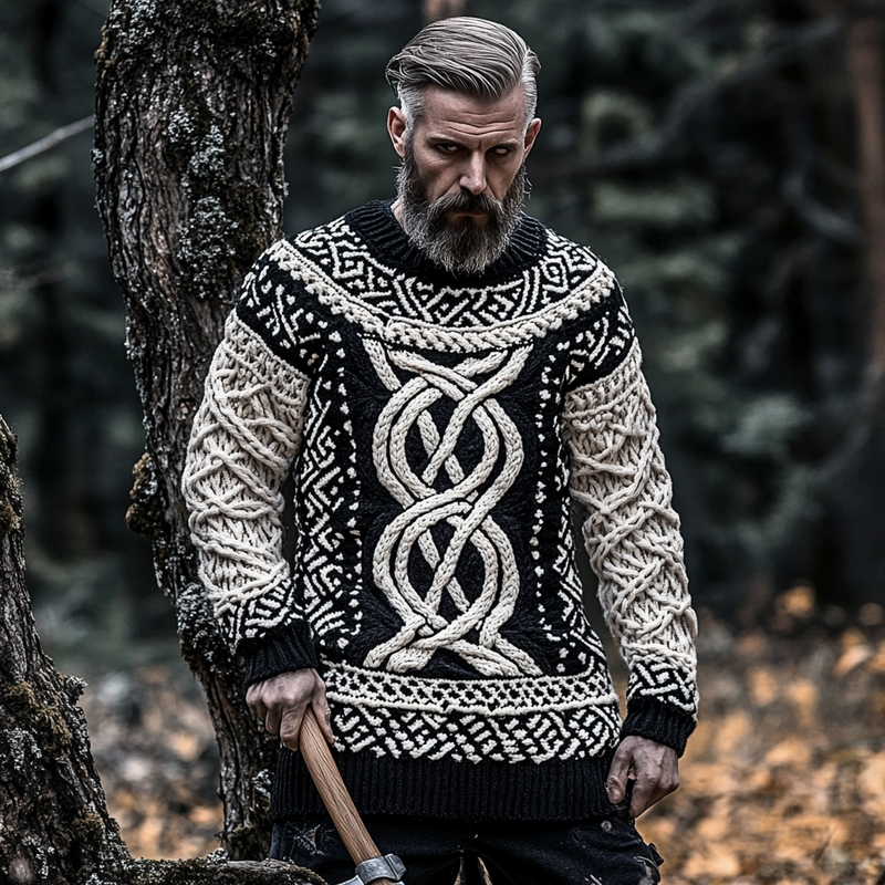 Suéter de diseño cuidado