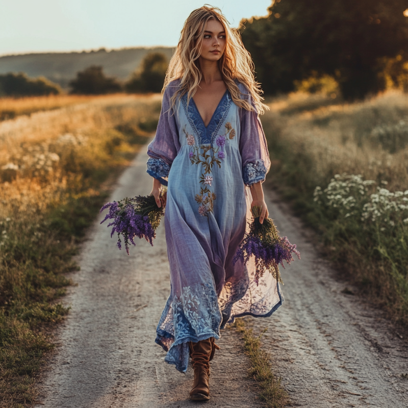 Vestido de inspiración vintage