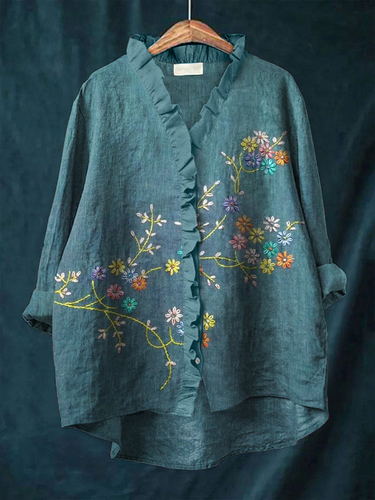 Camisa de inspiración vintage