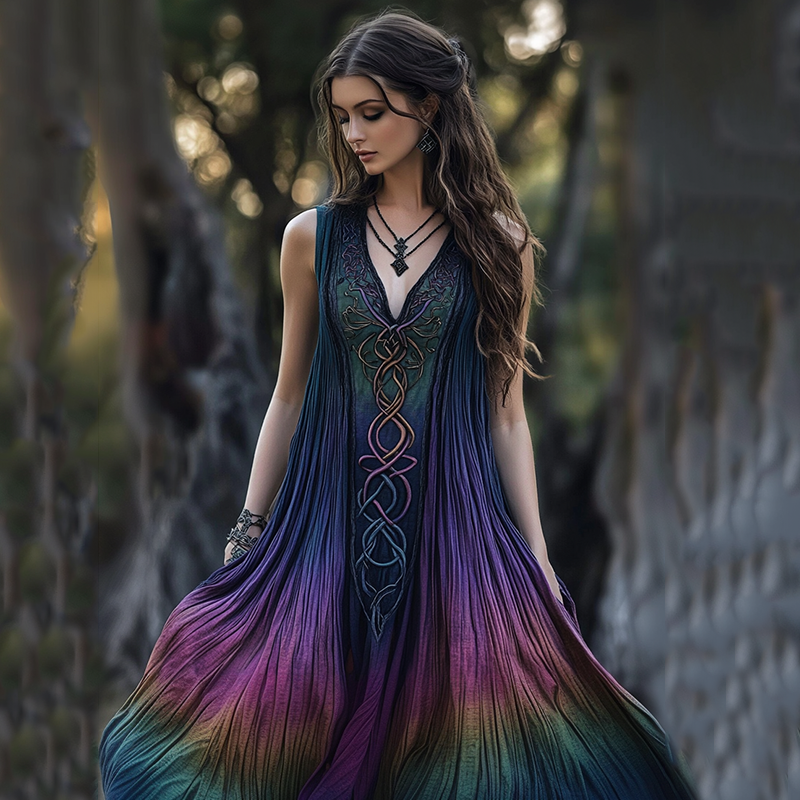 Vestido de estilo vintage atemporal