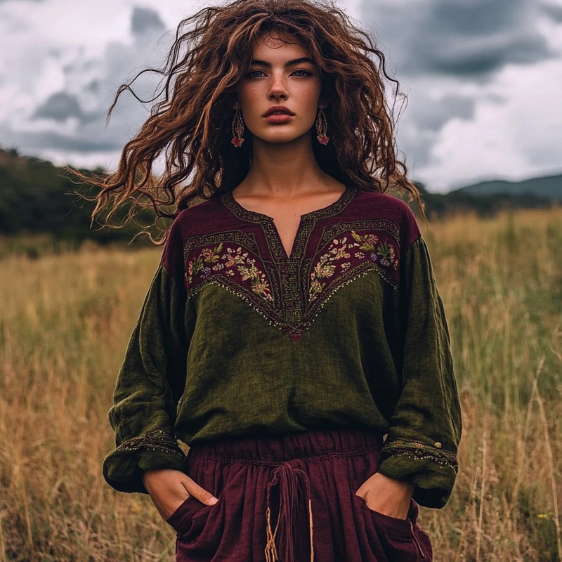 Blusa de diseño elegante