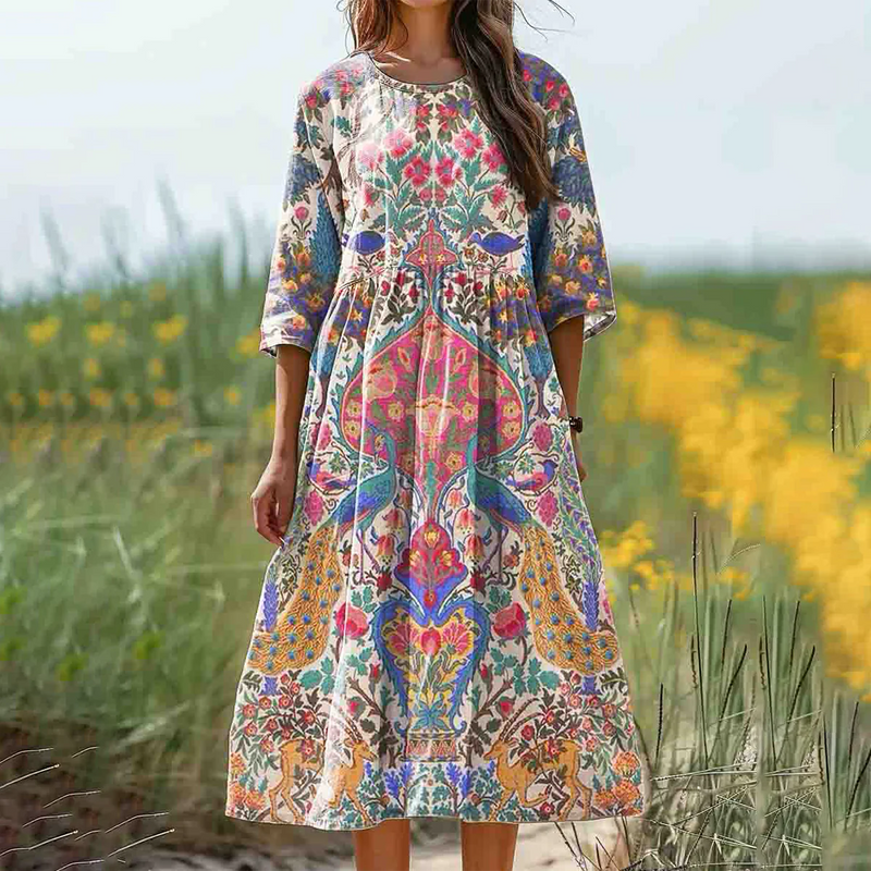 Vestido de inspiración vintage