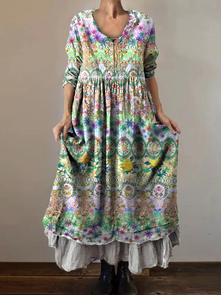 Vestido de inspiración vintage