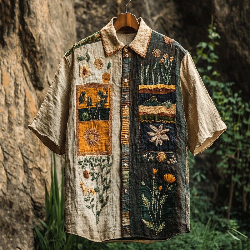Camisa bellamente confeccionado