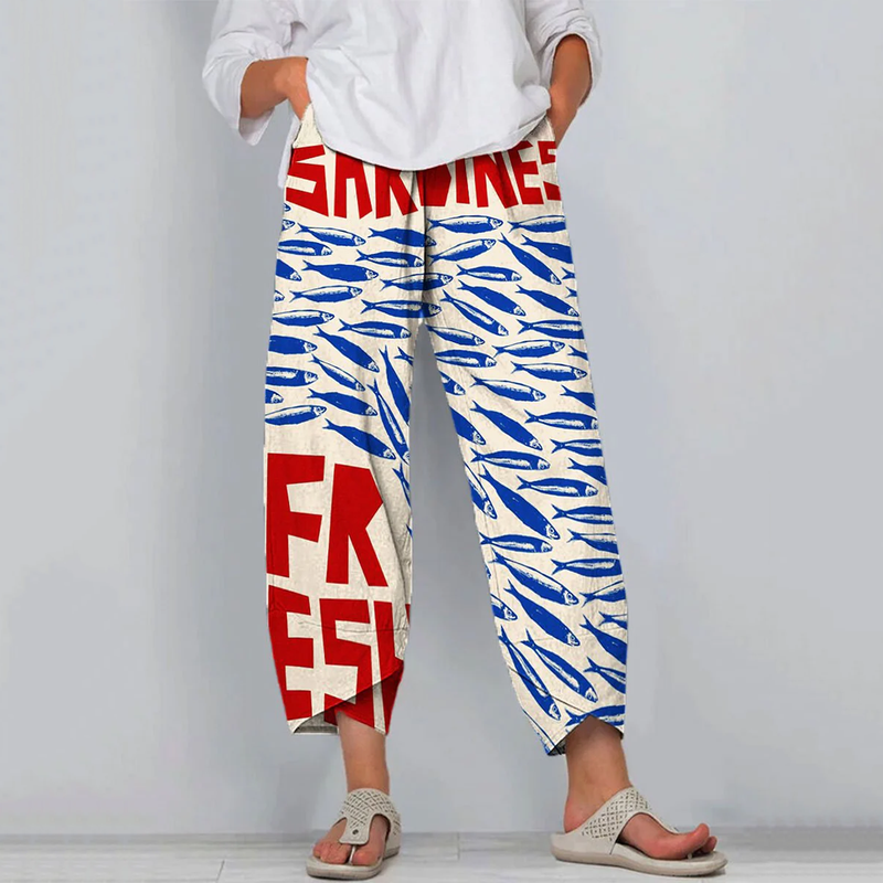 Pantalones de diseño elegante
