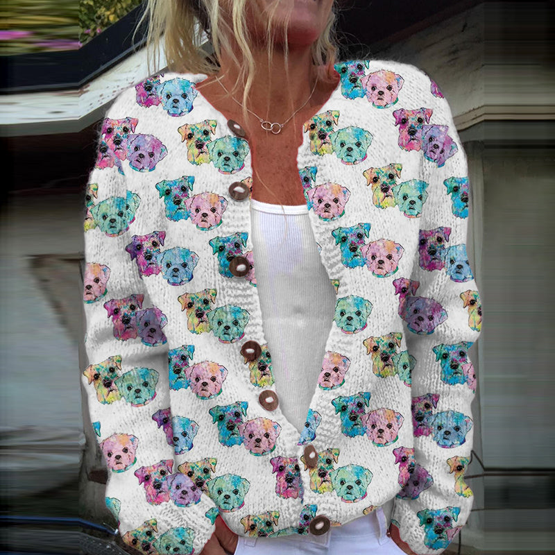 Cárdigan de diseño clásico