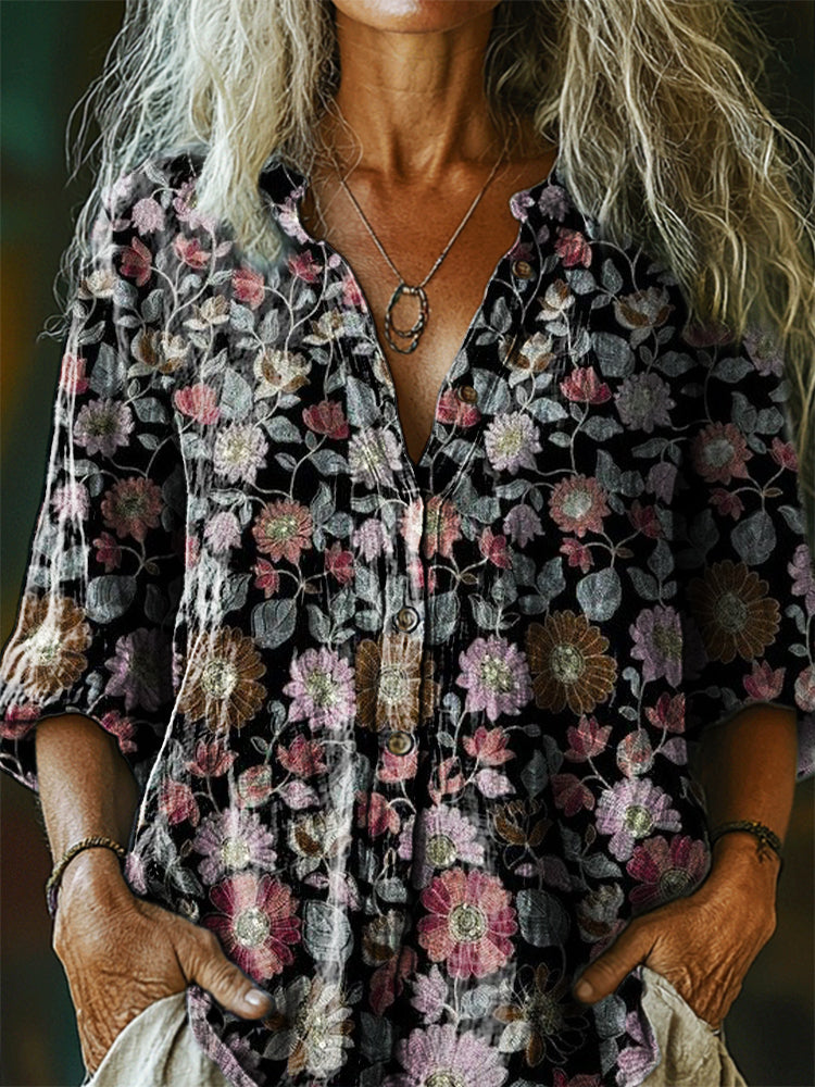 Camisa vintage clásico