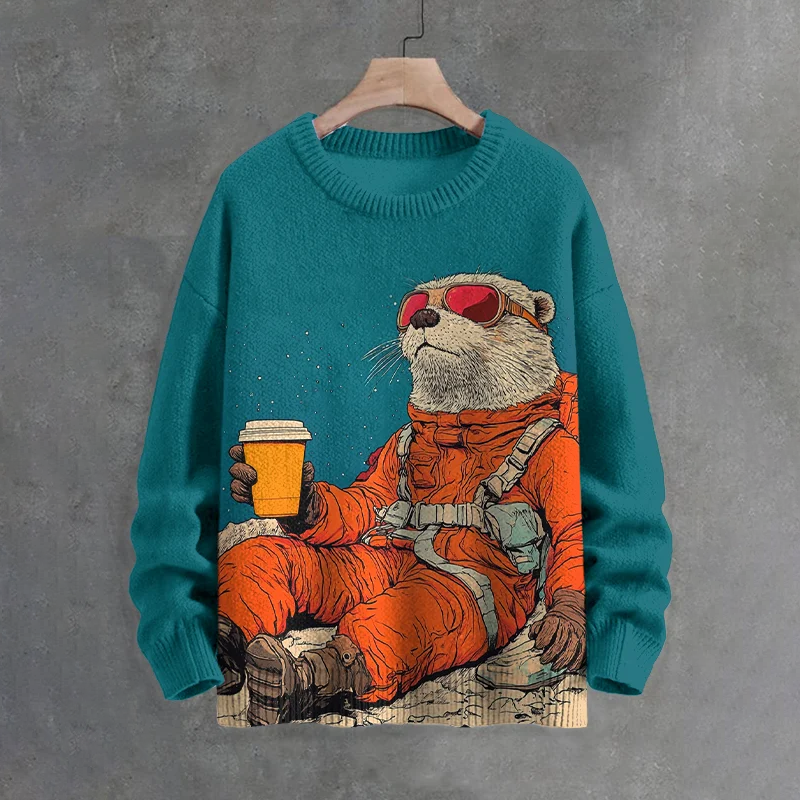 Suéter de diseño clásico