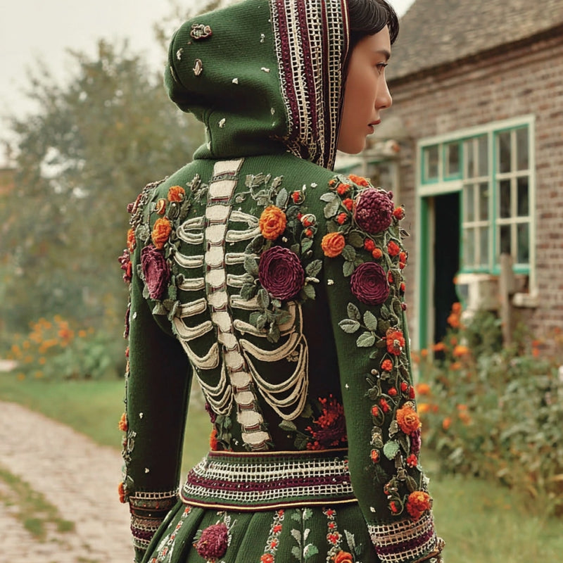 Suéter de inspiración vintage