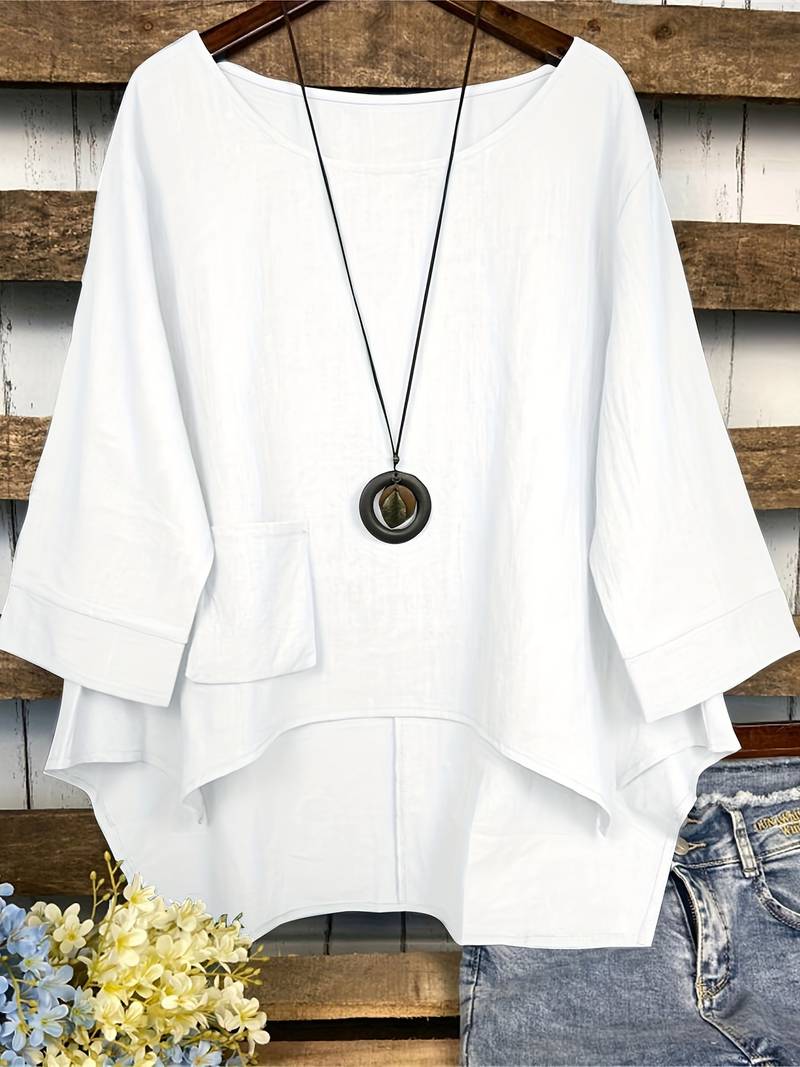 CM | Blusa relajada y fresca