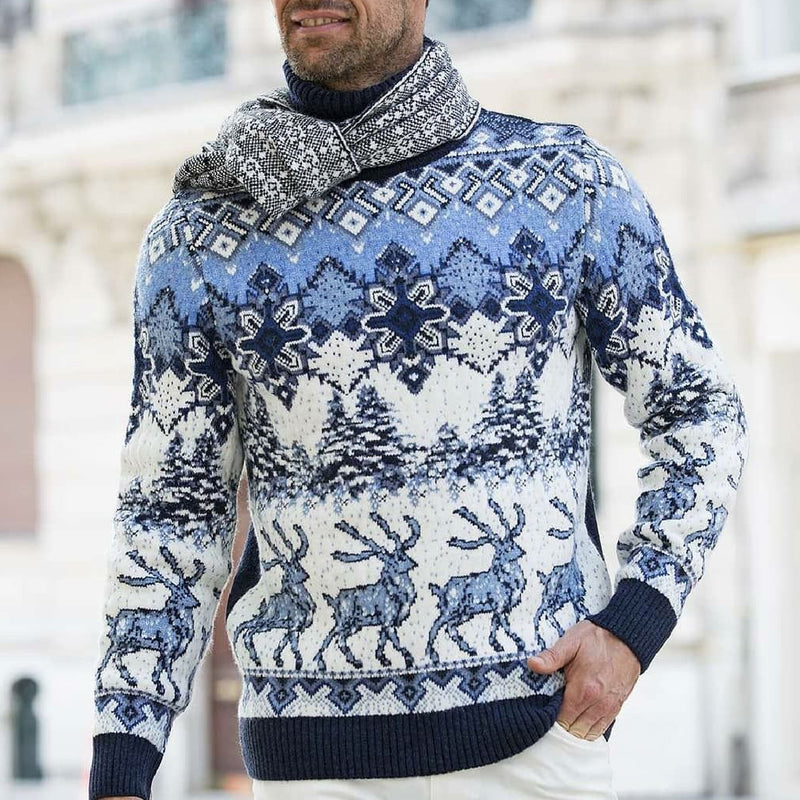Suéter de diseño clásico