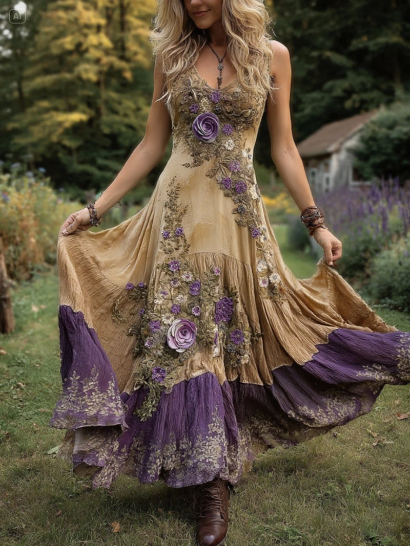 Vestido de inspiración vintage