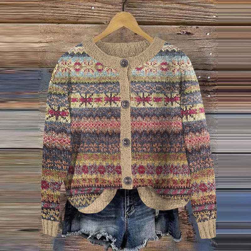 Cárdigan vintage clásico