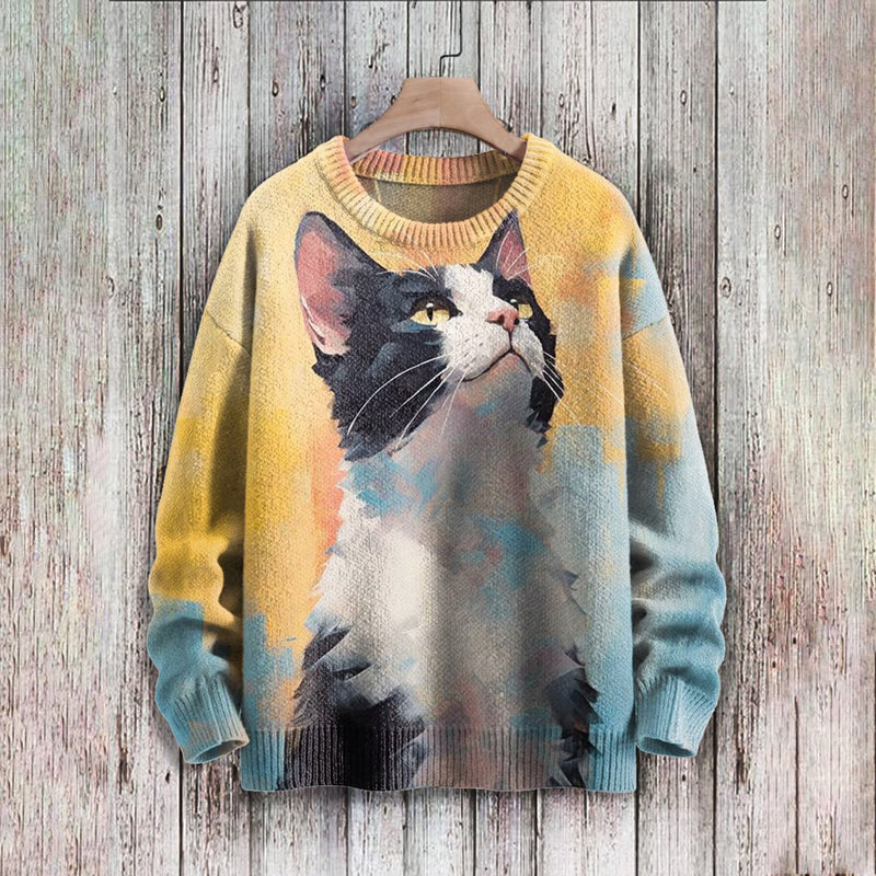 Suéter de estilo vintage atemporal