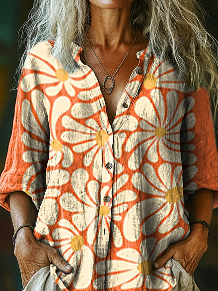 Camisa de inspiración vintage