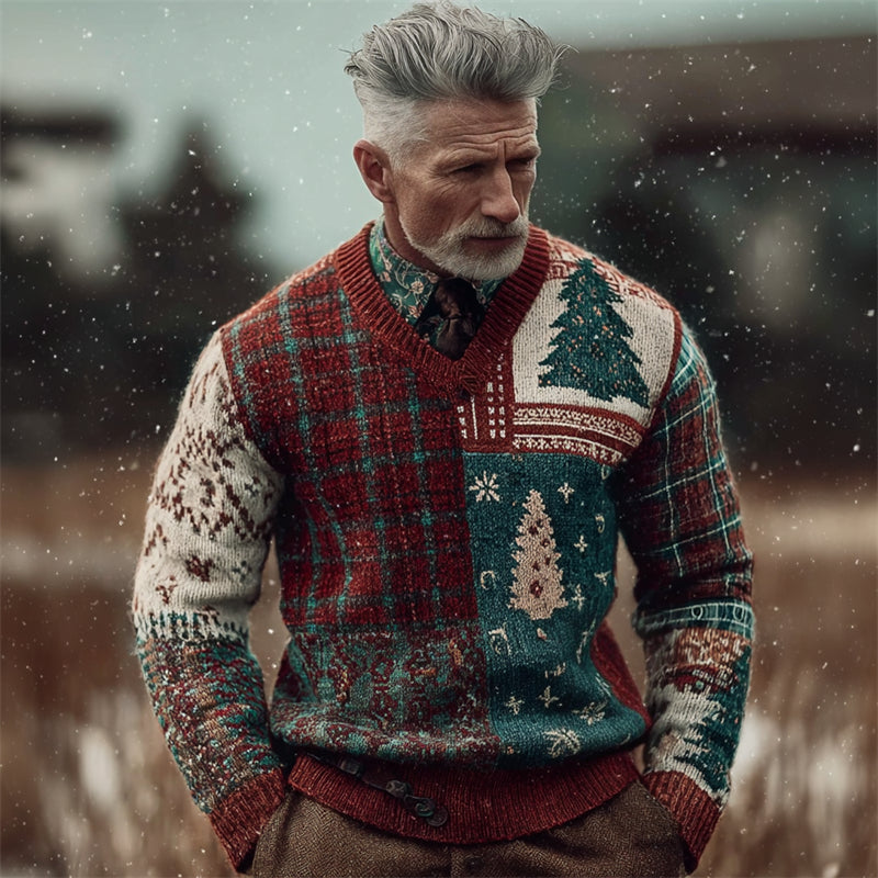 Suéter de estilo vintage atemporal