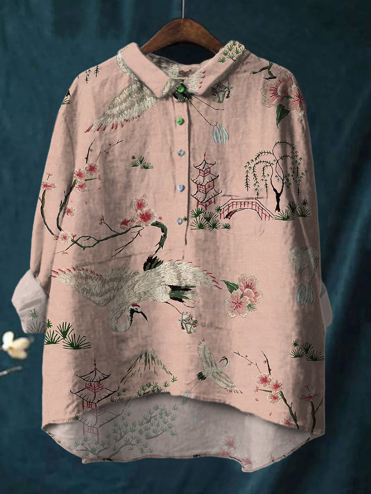 Camisa bellamente confeccionado