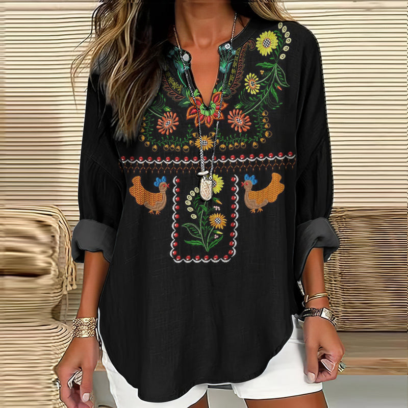 Camisa bellamente confeccionado
