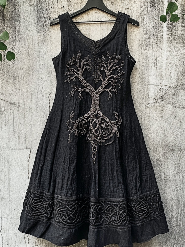 Vestido de inspiración vintage