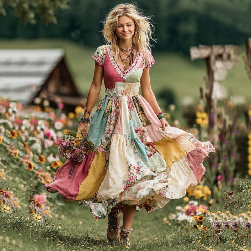 Vestido de inspiración vintage