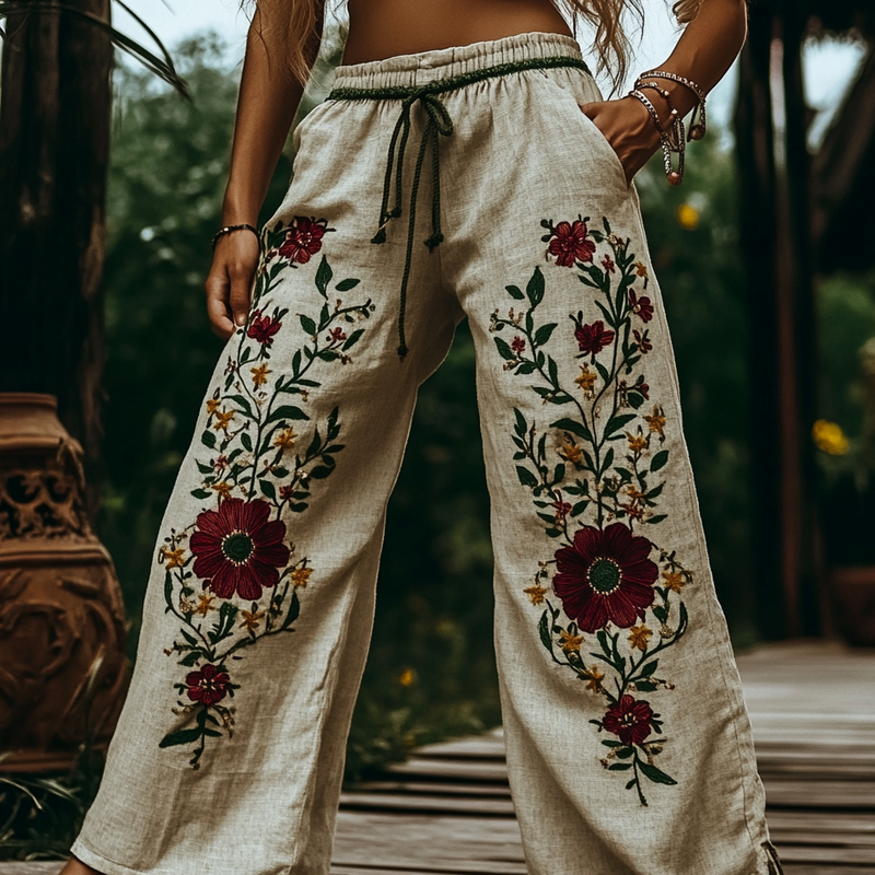 Pantalones de diseño clásico