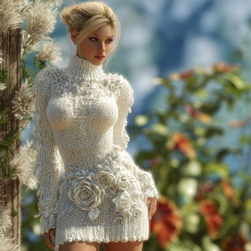 Vestido de inspiración vintage