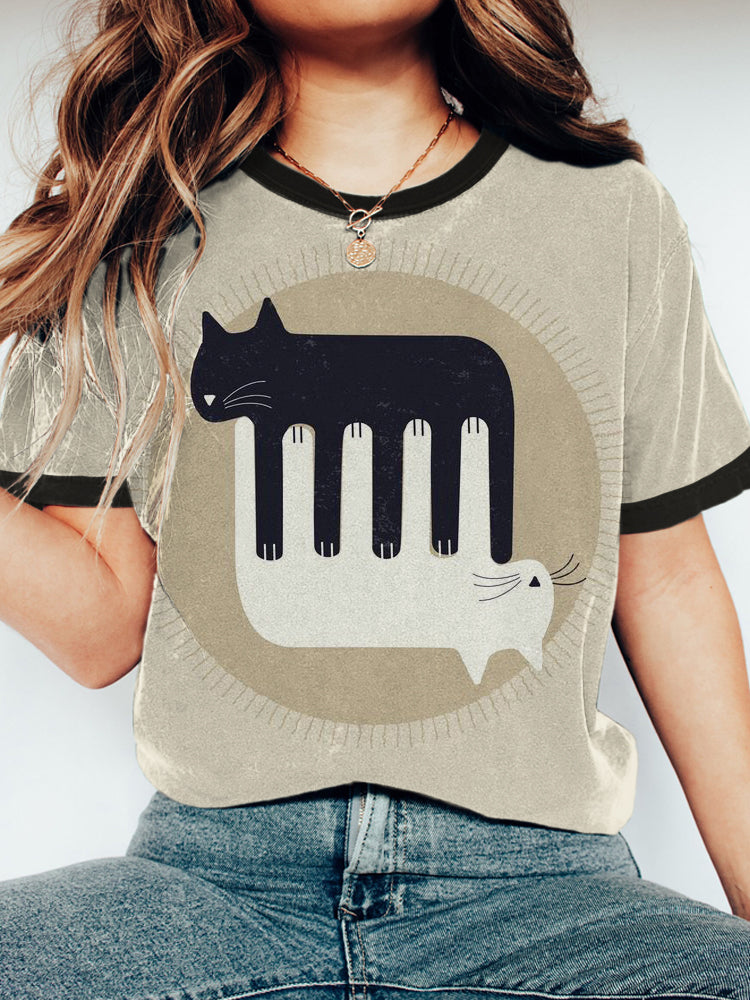 Camiseta de estilo vintage atemporal