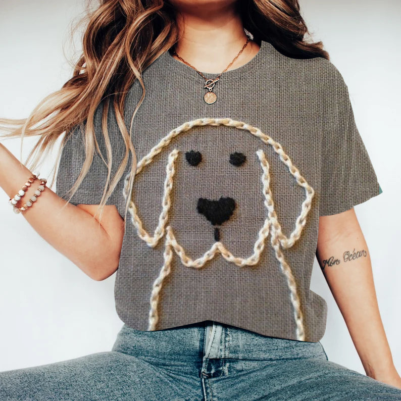 Camiseta de diseño cuidado