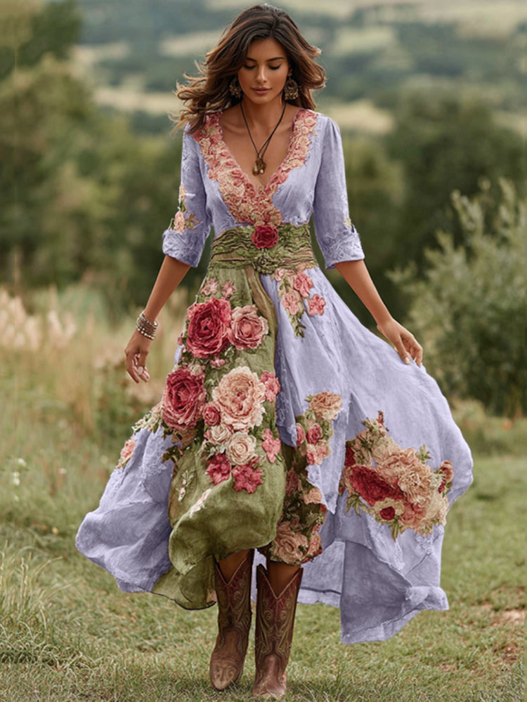 Vestido de inspiración vintage